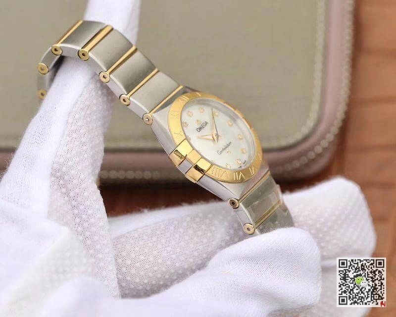Omega Constellation 27mm Quartz Ladies 1371.71.00 TW Factory 1:1 Best Edition Replica Watch Swiss Eta Quartz 1376